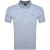 Boss Casual Boss Oxford New Polo Blue In Blue