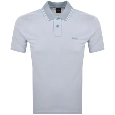 Boss Casual Boss Oxford New Polo Light Blue