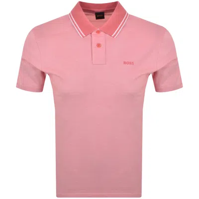 Boss Casual Boss Oxford New Polo Pink