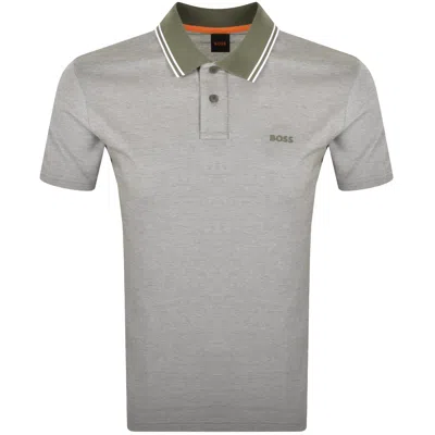 Boss Casual Boss Oxford New Polo T Shirt Green