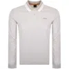 Boss Casual Boss Oxford Polo T Shirt Light Beige