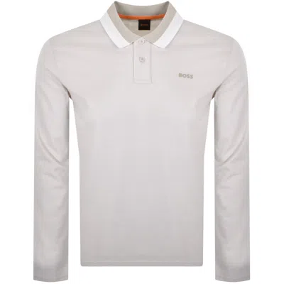 Boss Casual Boss Oxford Polo T Shirt Light Beige In Sand