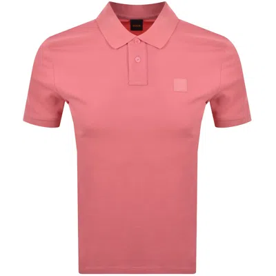 Boss Casual Boss Passenger Polo T Shirt Deep Pink