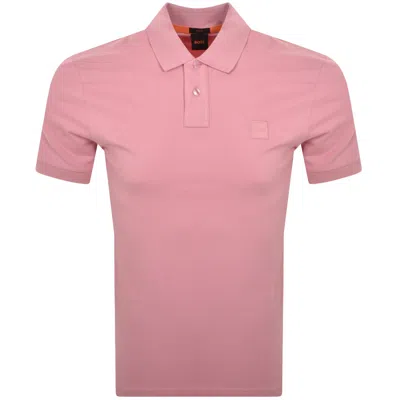 Boss Casual Boss Passenger Polo T Shirt Pink
