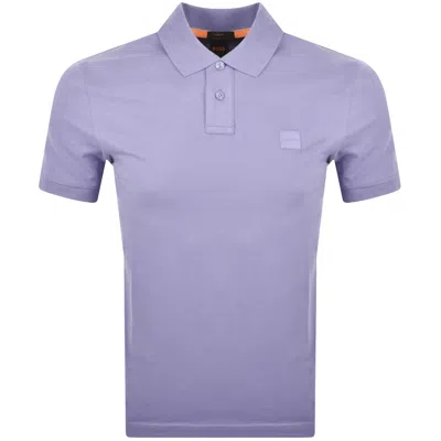 Boss Casual Boss Passenger Polo T Shirt Purple