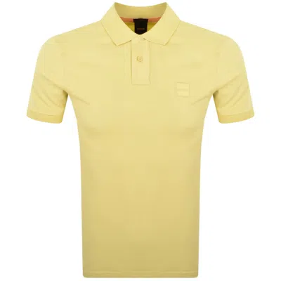 Boss Casual Boss Passenger Polo T Shirt Yellow
