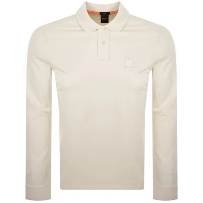 Boss Casual Boss Passerby Polo T Shirt Pale Yellow