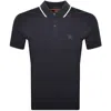 Boss Casual Boss Passertip Polo T Shirt Navy