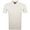 Boss Casual Boss Pe Interlock Polo T Shirt Pale Yellow