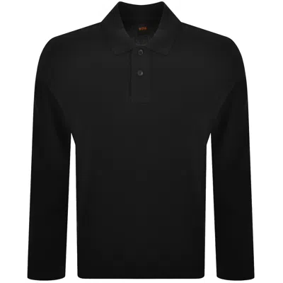 Boss Casual Boss Petempestolong Polo T Shirt Black