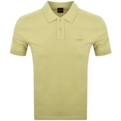 Boss Casual Boss Prime Polo T Shirt Green