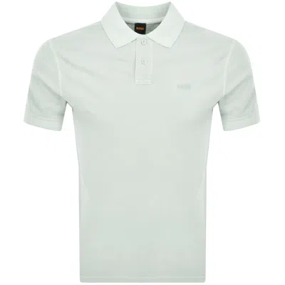 Boss Casual Boss Prime Polo T Shirt Pastel Green