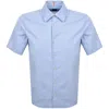 Boss Casual Boss Rash 2 Short Sleeved Shirt Blue In Blue