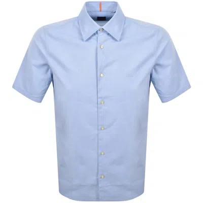 Boss Casual Boss Rash 2 Short Sleeved Shirt Blue