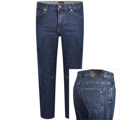 Boss Casual Boss Re Maine Regular Fit Dark Wash Blue