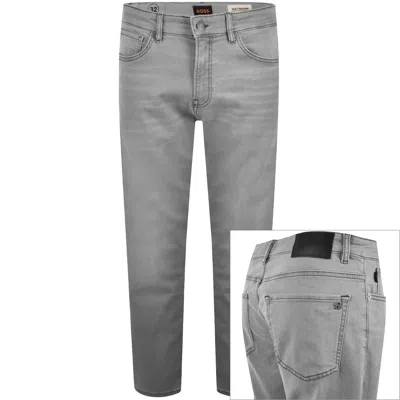 Boss Casual Boss Re Maine Regular Fit Jeans Light Grey In Gray