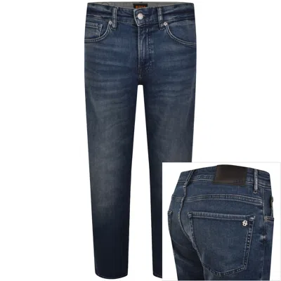 Boss Casual Boss Re Maine Regular Fit Jeans Navy Blue