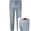 Boss Casual Boss Re Maine Regular Fit Light Wash Jeans Blue In Blue