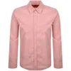 Boss Casual Boss Relegant 6 Regular Fit Shirt Pink In Pink