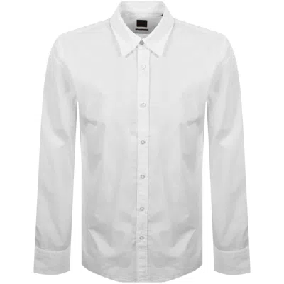 Boss Casual Boss Relegant 6 Regular Fit Shirt White