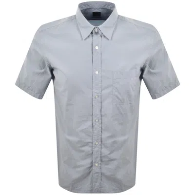 Boss Casual Boss Relegant 6 Short Sleeved Shirt Blue