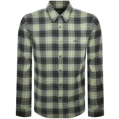 Boss Casual Boss Rickert Regular Fit Shirt Green