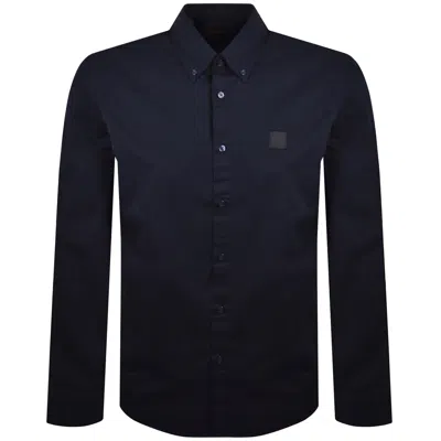 Boss Casual Boss Ricoplus Shirt Blue
