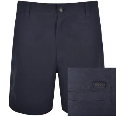 Boss Casual Boss Sandrew 5 Tapered Shorts Dark Blue