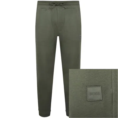 Boss Casual Boss Sestart Jogging Bottoms Green