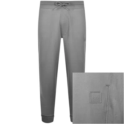 Boss Casual Boss Sestart Jogging Bottoms Grey In Gray