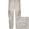 Boss Casual Boss Sisla 9 Cargo Trousers Beige In Beige
