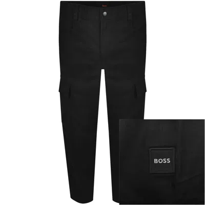 Boss Casual Boss Sisla 9 Cargo Trousers Black