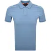 Boss Casual Boss Slim Fit Passenger Polo T Shirt Blue In Blue