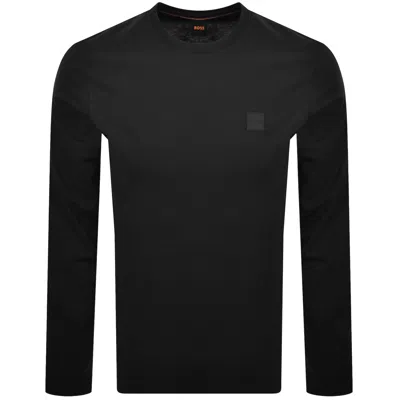 Boss Casual Boss Tacks Long Sleeve T Shirt Black