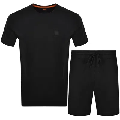 Boss Casual Boss Tales T Shirt And Short Set In Black