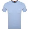 Boss Casual Boss Tales T Shirt Blue