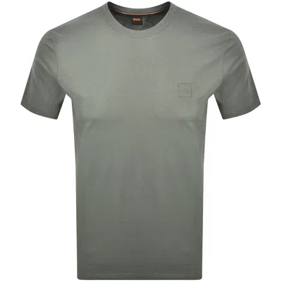 Boss Casual Boss Tales T Shirt Grey In Gray