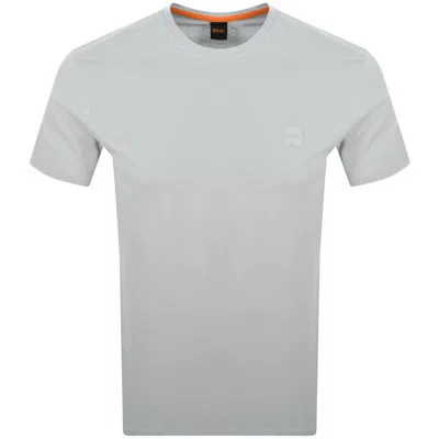 Boss Casual Boss Tales T Shirt Light Grey In Gray