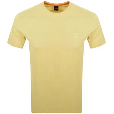 Boss Casual Boss Tales T Shirt Open Yellow