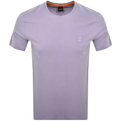 Boss Casual Boss Tales T Shirt Purple