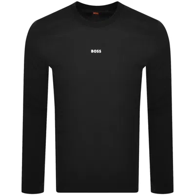 Boss Casual Boss Tchark Long Sleeve T Shirt Black