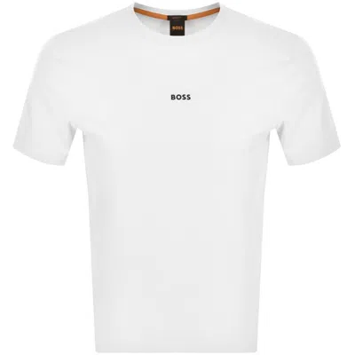 Boss Casual Mens Boss Tchup White T Shirt