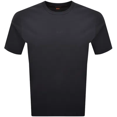 Boss Casual Boss Tchup T Shirt Dark Blue