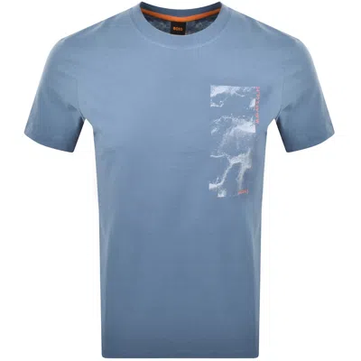 Boss Casual Boss Te Atacamat Shirt Blue
