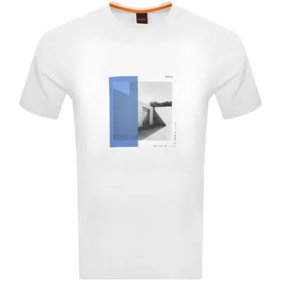 Boss Casual Boss Te Barragan T Shirt White