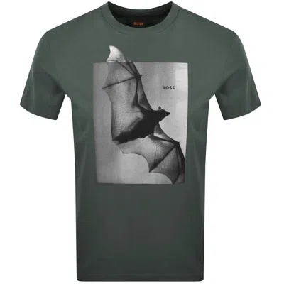 Boss Casual Boss Te Being T Shirt Green