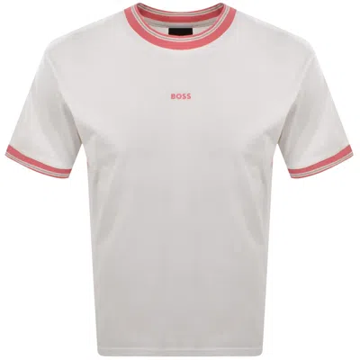 Boss Casual Boss Te Blocks T Shirt White