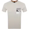 Boss Casual Boss Te Container T Shirt Light Beige