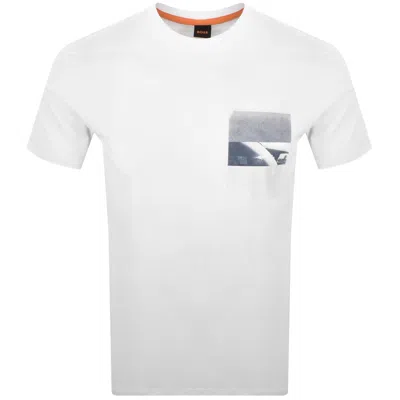 Boss Casual Boss Te Container T Shirt White