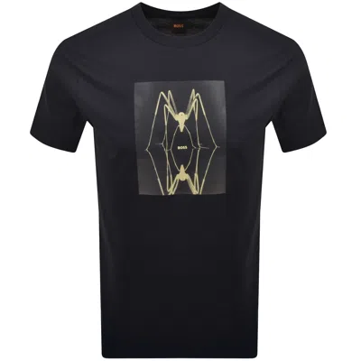 Boss Casual Boss Te Creature T Shirt Navy In Blue